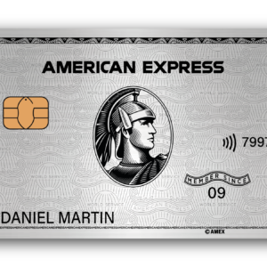 Tarjeta de pago metálica Platinum Card  AMX