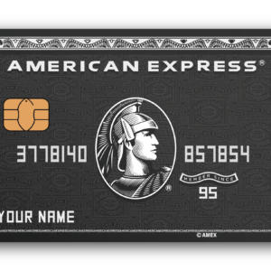 Tarjeta de pago metálica AMX  Black 1995