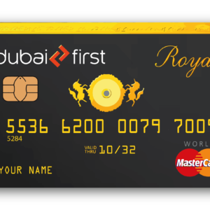 Tarjeta de pago metálica Royal First